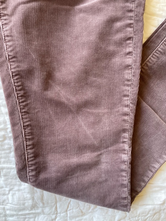 GAP Corduroy Straight-Leg Pants in Mauve, size 29 - Picture 3 of 5